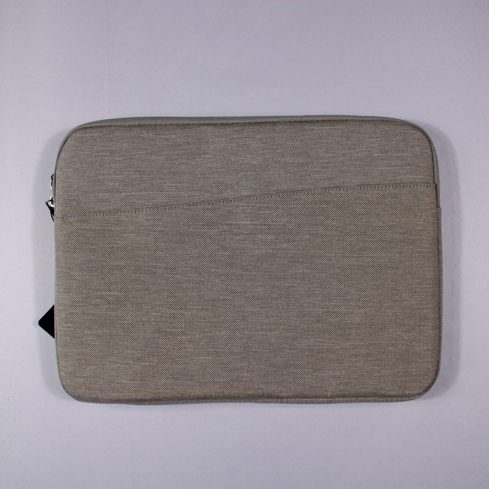 Lacdo Laptop Sleeve Unisex 13 inch Khaki Canvas Minimalist Professional Case - Picture 2 of 9